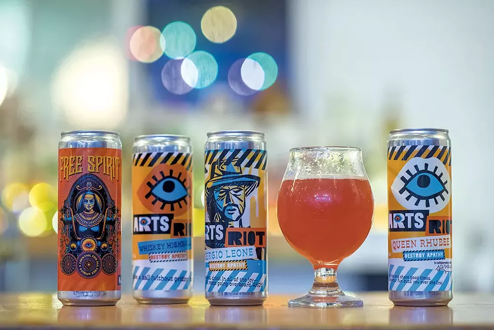 ArtsRiot canned cocktails - DARIA BISHOP