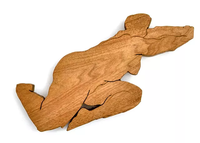 "Untitled," figure relief series by Ira Matteson
