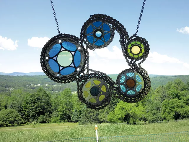 "Chain Rings 1" by Terry Zigmund - AMY LILLY