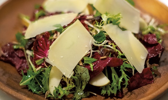 Chicory salad - CALEB KENNA