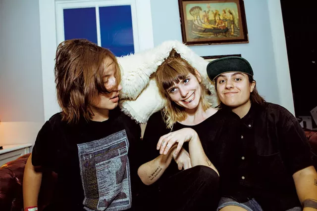 And the Kids, right to left: Taliana Katz, Hannah Mohan and Rebecca LasaponaroCourtesy of Courtney Chavanell