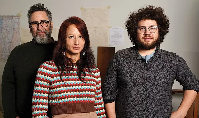 From left: Jonathan Gitelson, Diana Whitney and Weston Olencki - DAVID SHAW