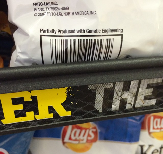 A bag of chips for sale in Burlington Friday - MARK DAVIS