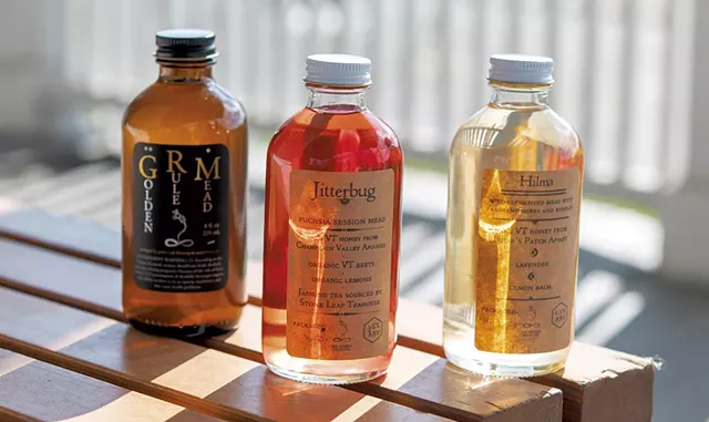 Bottles from Golden Rule Mead - FILE: CALEB KENNA