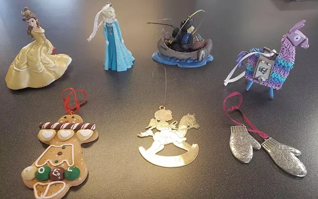 Lost Christmas tree ornaments - COURTESY PHOTO