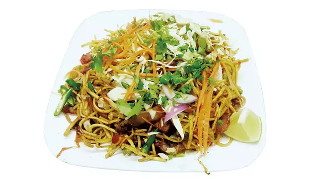 Chicken chow mein at Nepali Kitchen - COURTESY OF NEPALI KITCHEN