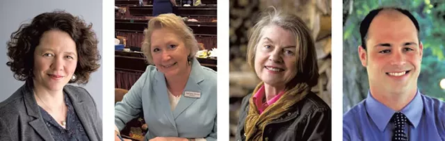 (l-r): Denise Smith, Carolyn Branagan, Sara Kittell, Dustin Degree
