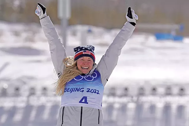 Jessie Diggins - AP/ALESSANDRA TARANTINO