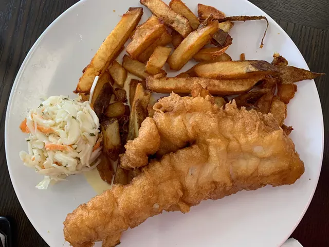 Fish and chips at the Fish & Chip - MELISSA PASANEN