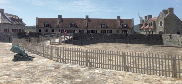 View from the top of Fort Ticonderoga