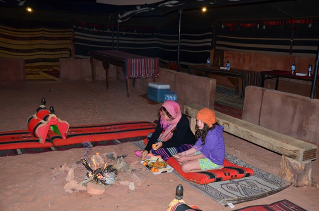 Eating Bedouin-style - JESSICA LARA TICKTIN