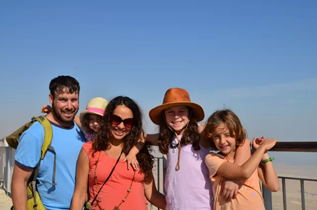 On top of Masada - JESSICA LARA TICKTIN