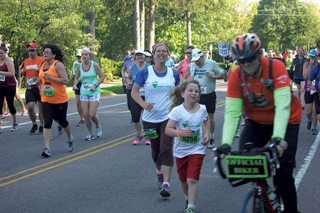 Rachel and Ira Siegel running to raise money for Outright Vermont