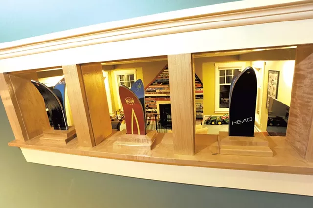 Ski-tip-adorned ventilation holes - JEB WALLACE-BRODEUR