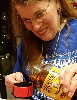 Grandma with Grandma's Molasses