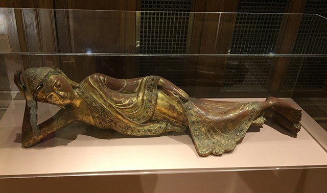 A reclining Buddha - SARAH TUFF DUNN