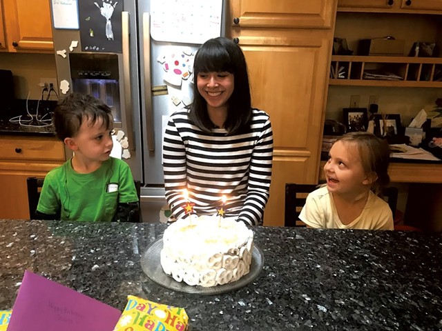 Becca Corneau's kids celebrate current au pair Jessica Heinze's birthday