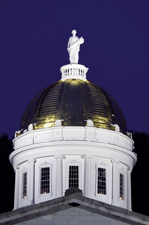 Vermont Statehouse - FILE: JEB WALLACE BRODEUR