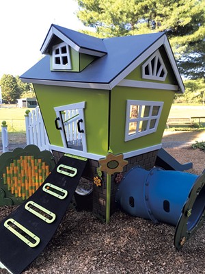 The storytime pavilion - COURTESY OF BONNIE KIRN DONAHUE