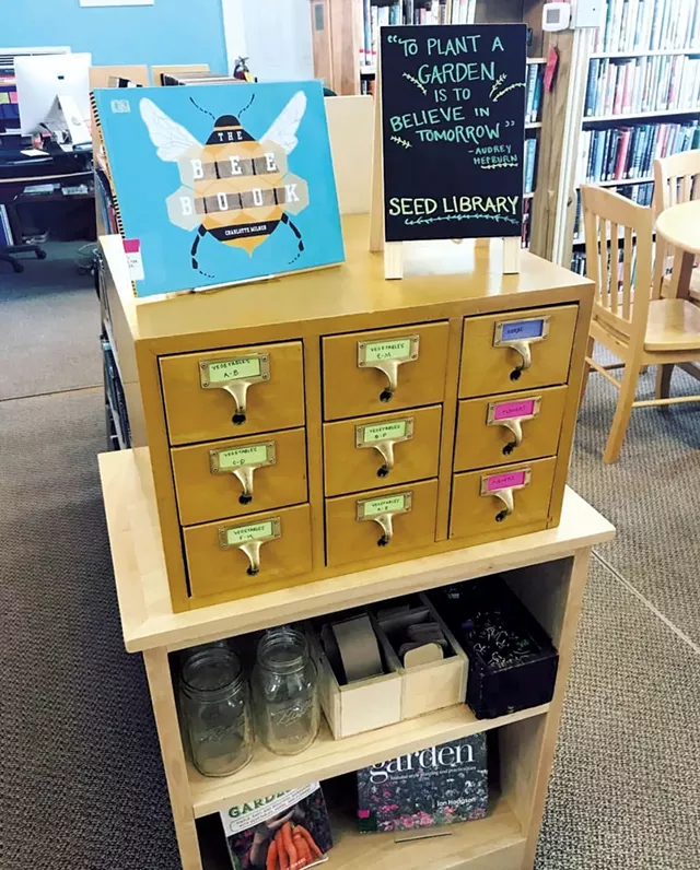 Jericho Town Library's seed catalog - COURTESY OF JERICHO TOWN LIBRARY