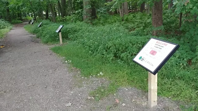 The new StoryWalk in Leddy Park - COURTESY OF MEGAN ESTEY BUTTERFIELD