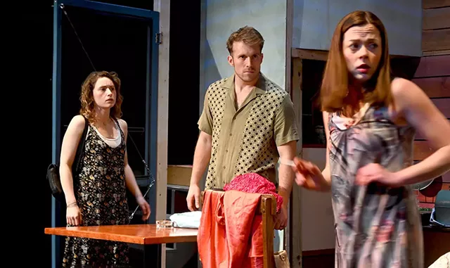 From left: Erin Bennett, Aaron Michael Hodge and Katie Cawley - COURTESY OF LINDA TREASH