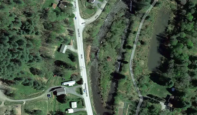 COURTESY OF GOOGLE EARTH