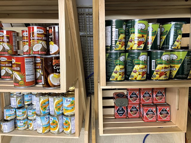 Canned foods at Mawuhi African Market - MELISSA PASANEN