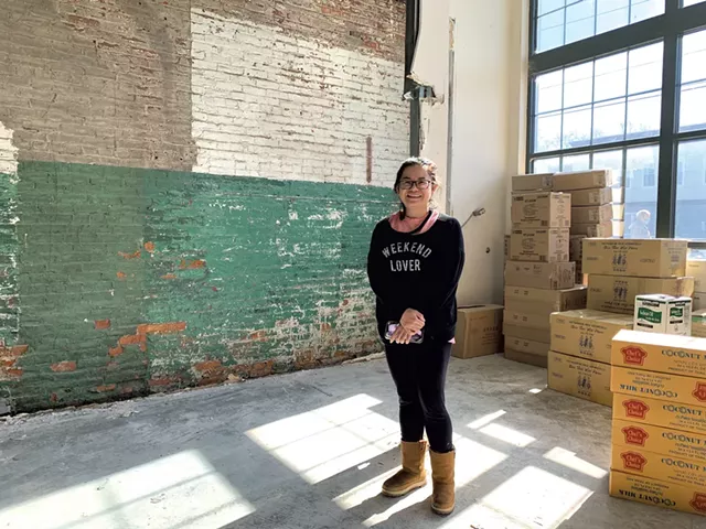 Jade Le of Pho Hong in the space into which the restaurant is expanding - MELISSA PASANEN