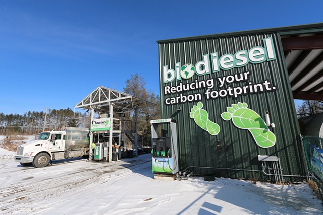 Bourne's Energy biodiesel depot in Morrisville - KEVIN MCCALLUM ©️ SEVEN DAYS