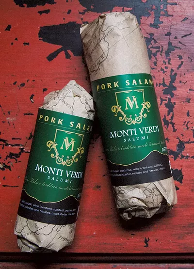 Monti Verdi salumi - COURTESY OF CLARE BARBOZA