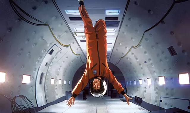 SPACE CADET A 10-year-old Texan goes to the moon — or does he? — in Linklater's powerfully nostalgic animated odyssey. - COURTESY OF NETFLIX