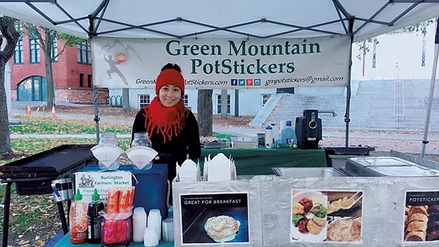 Carey Kolomaznik of Green Mountain PotStickers - COURTESY