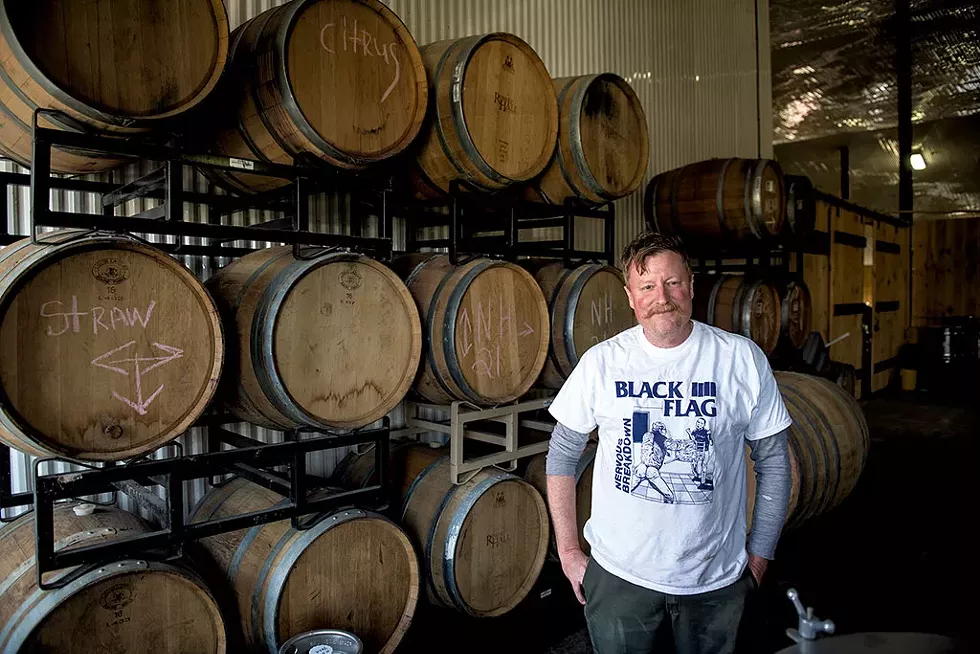 Brewer Todd Haire at House of Fermentology - DARIA BISHOP