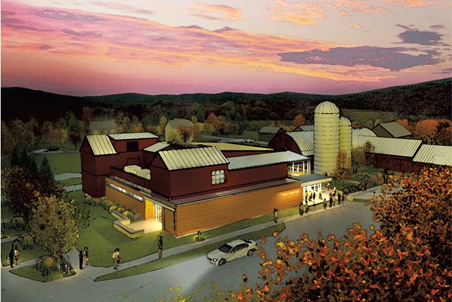Artist's rendering of the Center for the Arts at Walker Farm - COURTESY OF WESTON PLAYHOUSE