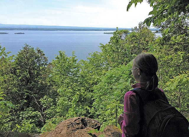 View from the summit of Eagle Mountain - COURTESY OF LAKE CHAMPLAIN LAND TRUST