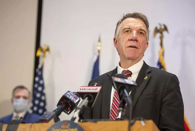Gov. Phil Scott - FILE: JEB WALLACE-BRODEUR
