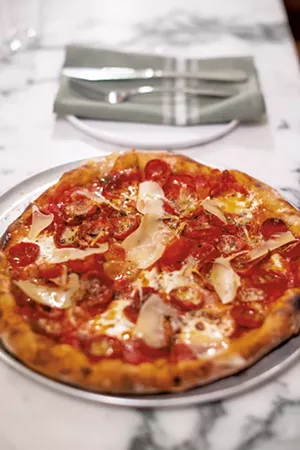 Wood-fired pizza - FILE: CALEB KENNA