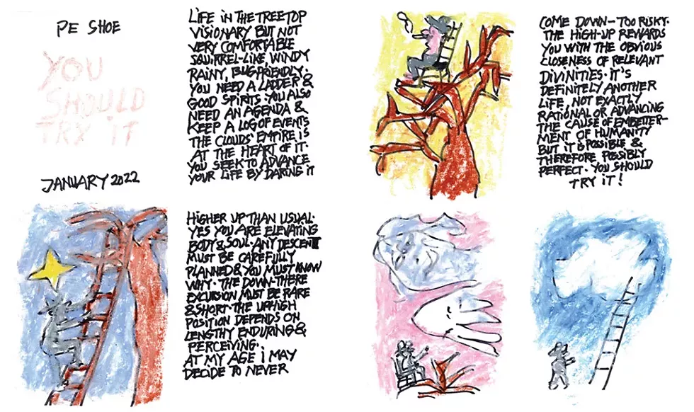 Comics by Peter Schumann - COURTESY OF PETER SCHUMANN