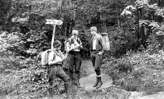 Catherine Robbins, Hilda M. Kurth and Kathleen Norris, 1927 - PHOTOS COURTESY OF WILL D. CHANDLER / VERMONT HISTORICAL SOCIETY ARCHIVES