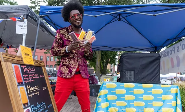 Calito Amboise of Calito's Popsicles - JAMES BUCK