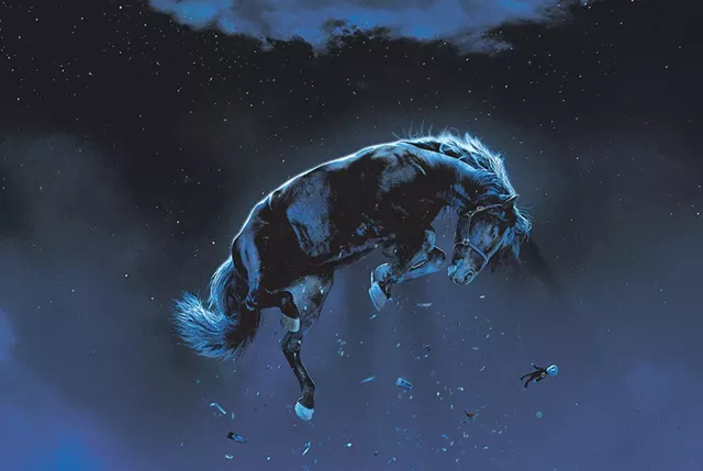 Horses and humans go haywire in Peele's fascinating yet ultimately unwieldy horror conceit. - COURTESY OF UNIVERSAL