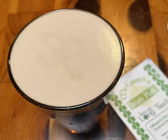 Guinness at McGrath's Irish Pub - JORDAN BARRY ©️ SEVEN DAYS