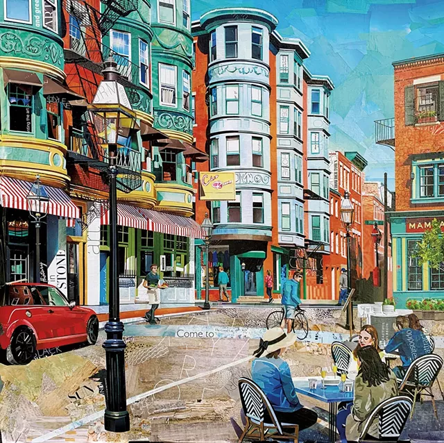 "Chowder Town" by Betsy Silverman - COURTESY