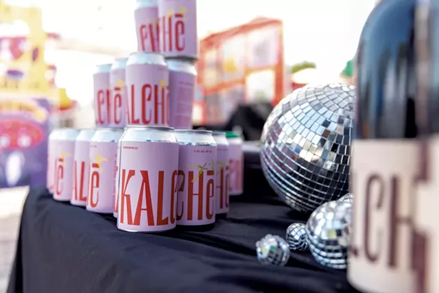 Kalchē wines at the Burlington Farmers Market - JAMES BUCK