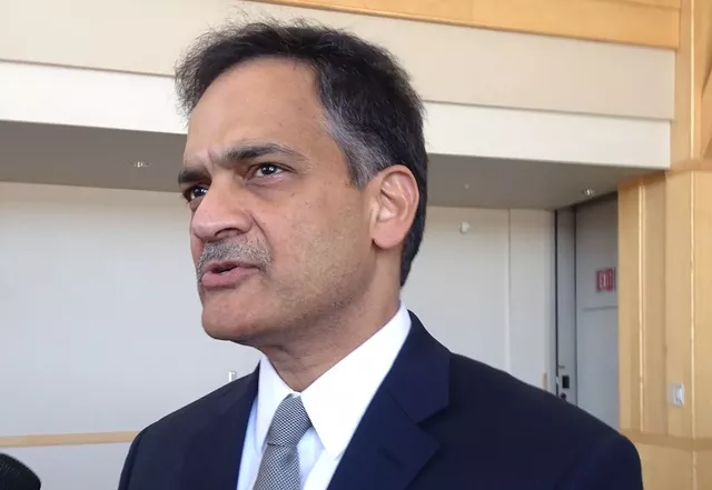 UVM president Suresh Garimella - FILE: MOLLY WALSH ©️ SEVEN DAYS