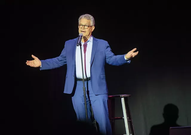 Al Franken at the Flynn - RICK LEVINSON