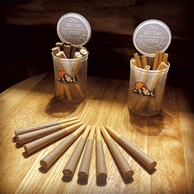 Mountain Girl Cannabis pre-rolled joints - COURTESY