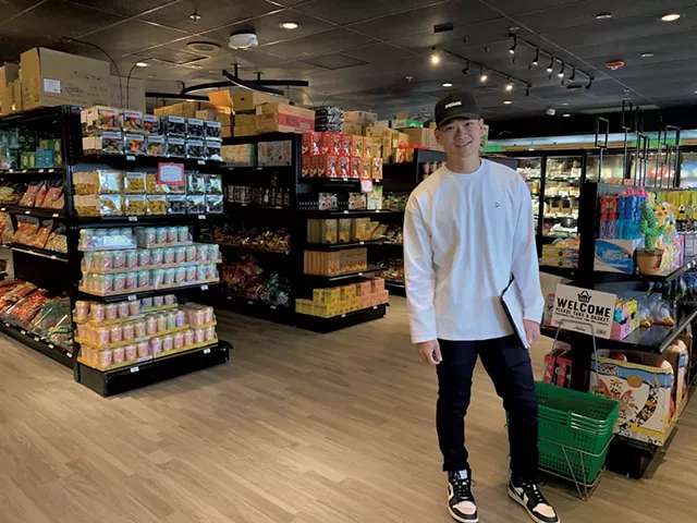 Michael Li of Lee's Asian Mart - MELISSA PASANEN