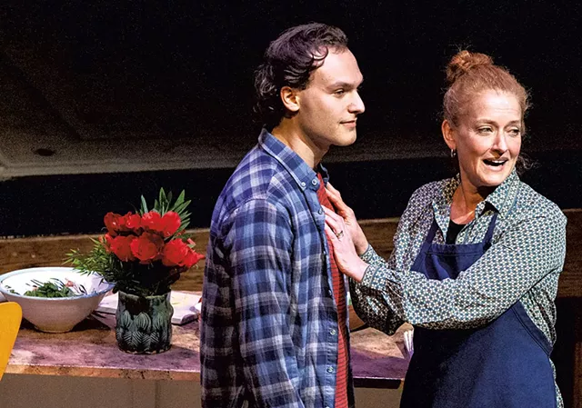 Orlando Grant and Jena Necrason - COURTESY OF PETER LOURIE